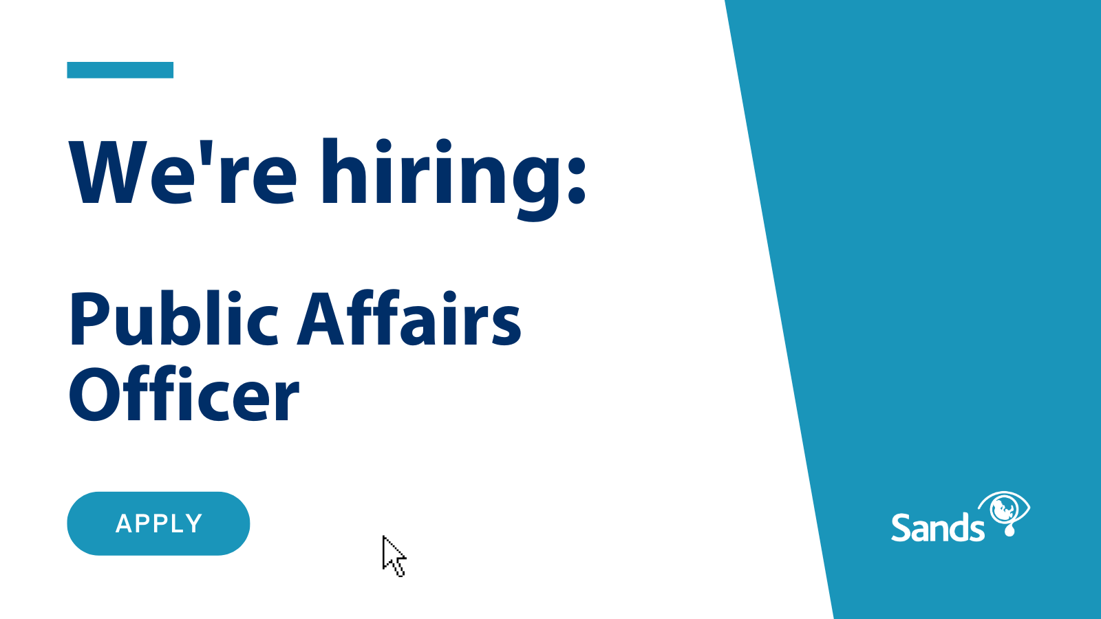 We are hiring Public Affairs Officer
